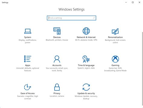 setttings|How to open and use Windows 10 Settings.